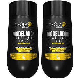 Combo 2 Fixador Capilar em Pó 10g - Troia Hair