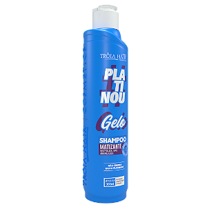 Lançamento Shampoo Platinou 300ml Efeito Platinado Tróia Hair