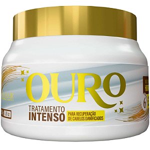 Máscara Capilar Ouro 6 em 1 Tratamento Intenso 250g Tróia Hair