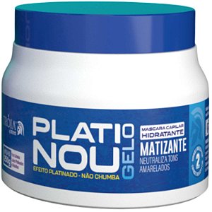 Mascara Platinou Gelo - Efeito Nevou para Cabelos Platinados 250g