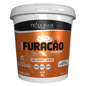 Máscara Capilar S.O.S Furacão Troia Hair 1kg