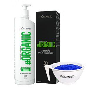 #Organic Premium - Troia Hair - 1L - Escova Progressiva Livre de Formol