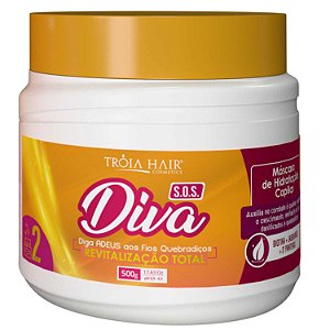 Máscara Anti Queda S.O.S Diva 500g - Troia Hair