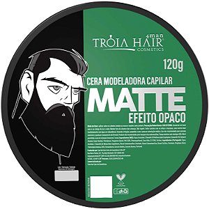 Cera Modeladora Matte 120g - Troia Hair
