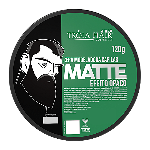 Cera Modeladora Matte 120g - Troia Hair