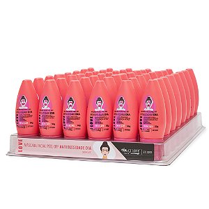 Máscara Facial Peel Off Antioleosidade Max Love com 48un de 50g