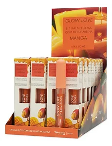 Box C/ 28 Un. Glow Love Lip Balm N° 420 Manga 5ml - Max Love