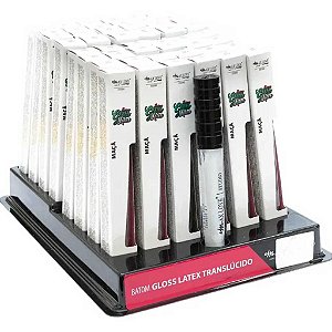 Box C/ 48un Gloss Látex N°14 Maça 5ml - Max Love
