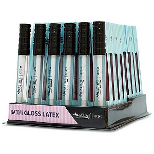 Box C/ 48un Gloss Látex N°07 Incolor 5ml - Max Love N 07 - Incolor
