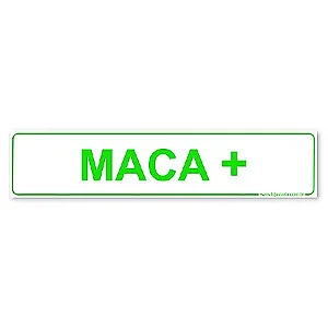 Placa Maca - 30x6,5 cm ACM 3 mm