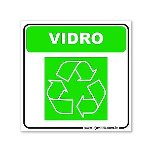 Placa Reciclável Vidro - 18x18 cm ACM 3 mm
