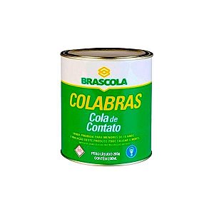 Cola (adesivo) de contato - 200g - Colabras