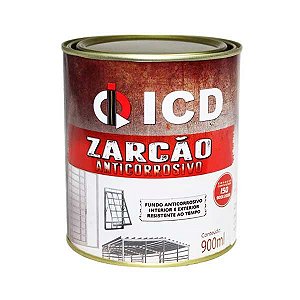 Tinta zarcão anticorrosivo 900 ml