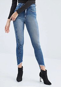 Calça Jeans Vesta Shape Now com Bojo