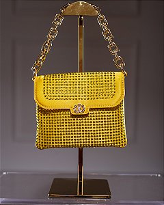 Bolsa Kiara em Strass Sanfonada
