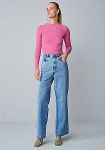 Calça Jeans Super High Glam