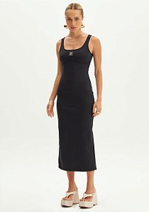 VESTIDO SUPER MIDI DE ALCA