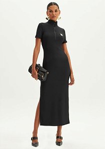 VESTIDO SUPER MIDI ZIPER