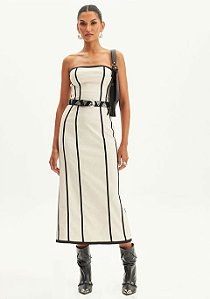 VESTIDO SUPER MIDI TOMARA QUE CAIA