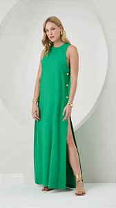 CONJUNTO VESTIDO LONGO COM SHORT