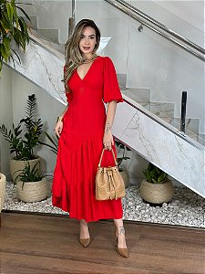 VESTIDO MANGAS MARIAS