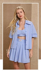TRIJUNTO SAIA PREGAS, TOP E CAMISA