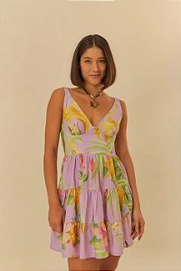 VESTIDO CURTO OASIS TROPICAL