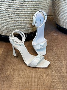 SANDALIA ALTA CROCO