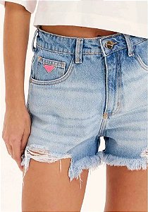 SHORT JEANS COMFORT HIGH