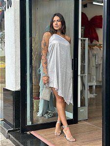 VESTIDO ASSIMETRICO ALÇA ST