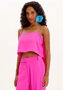 BLUSA CURTA DE ALÇA