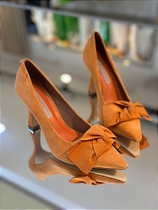 SANDALIA COURO KID SUEDE