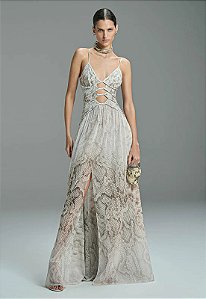 VESTIDO LONGO CUT OUT PYTHON