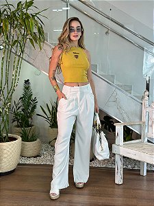 CALÇA RETA ALFAIATARIA