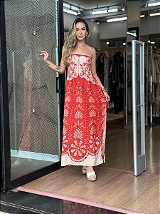 VESTIDO CROPPE CAETANA