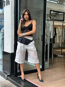 BERMUDA CARGO DE ORGANZA