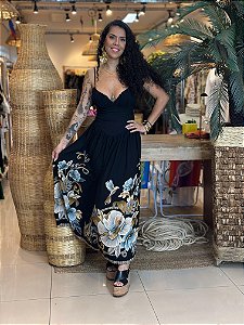 VESTIDO CROPPED JARDIM REAL