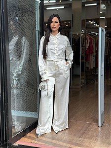 CALÇA PANTALONA SATIN