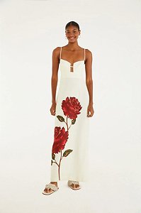 VESTIDO CROPPED FLOR ROSALIA
