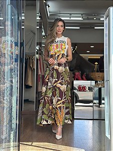 VESTIDO CROPPED FARM RIO FEIRA
