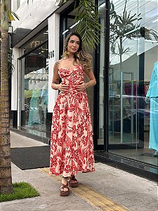 VESTIDO CROPPED ARARA FLORAL