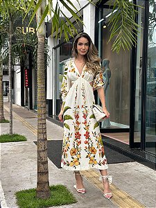 VESTIDO CROPPED BOSQUE CHIC