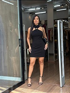 VESTIDO CURTO SEM MANGAS