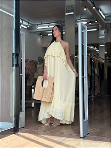 VESTIDO LONGO FRENTE UNICA