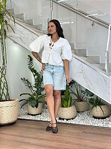BERMUDA JEANS COMFORT SUPER HIGH