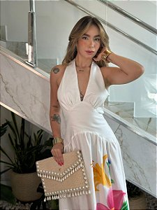 VESTIDO CROPPED FLORAL MALU