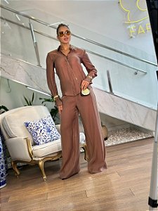 CAMISA CROPPED ORGANZA