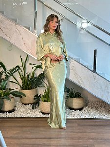 SAIA MIDI TRANSFER CASHMERE