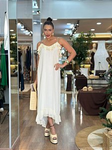 VESTIDO SUPER MIDI DE ALÇA
