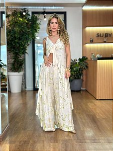 CALÇA PREGAS GABRIELLE